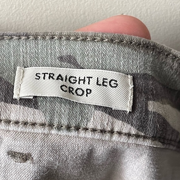 J Crew Straight-leg crop pant in camo soft sateen size 30 - Picture 7 of 13